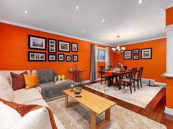 Living and dining spaces are open concept with ample natural lighting for your comfort.