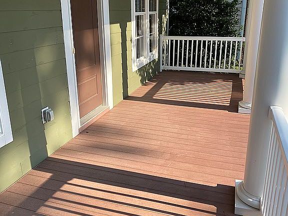 Front Porch - 8 ft. deep