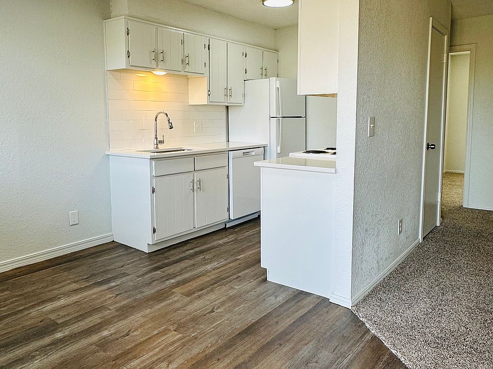 New Plank Flooring in Dining Area and Kitchen