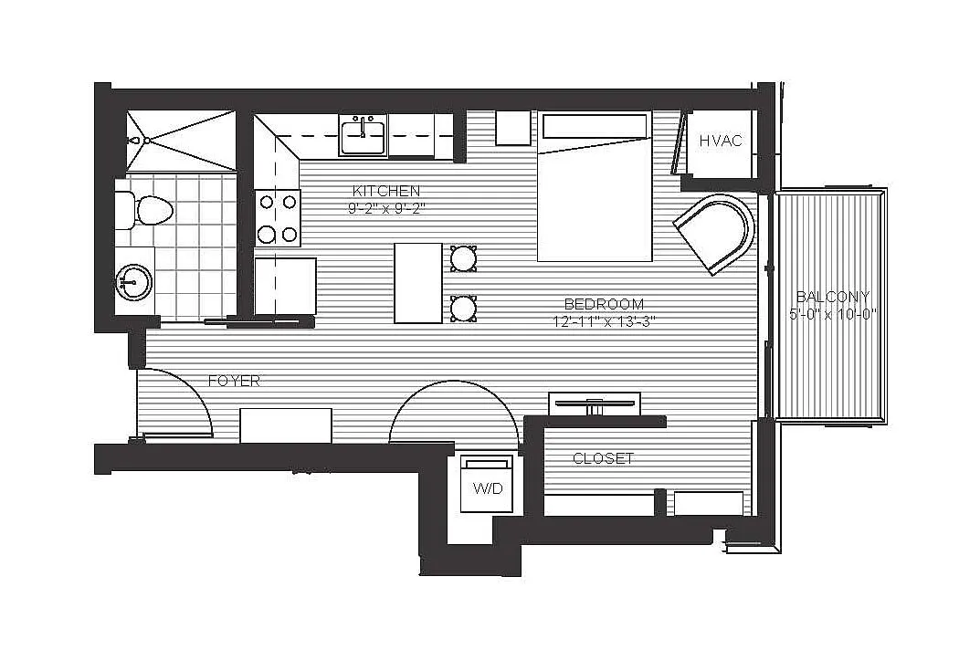 Floor plan E2 - Zinc