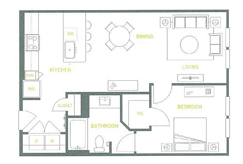 Floor plan A1