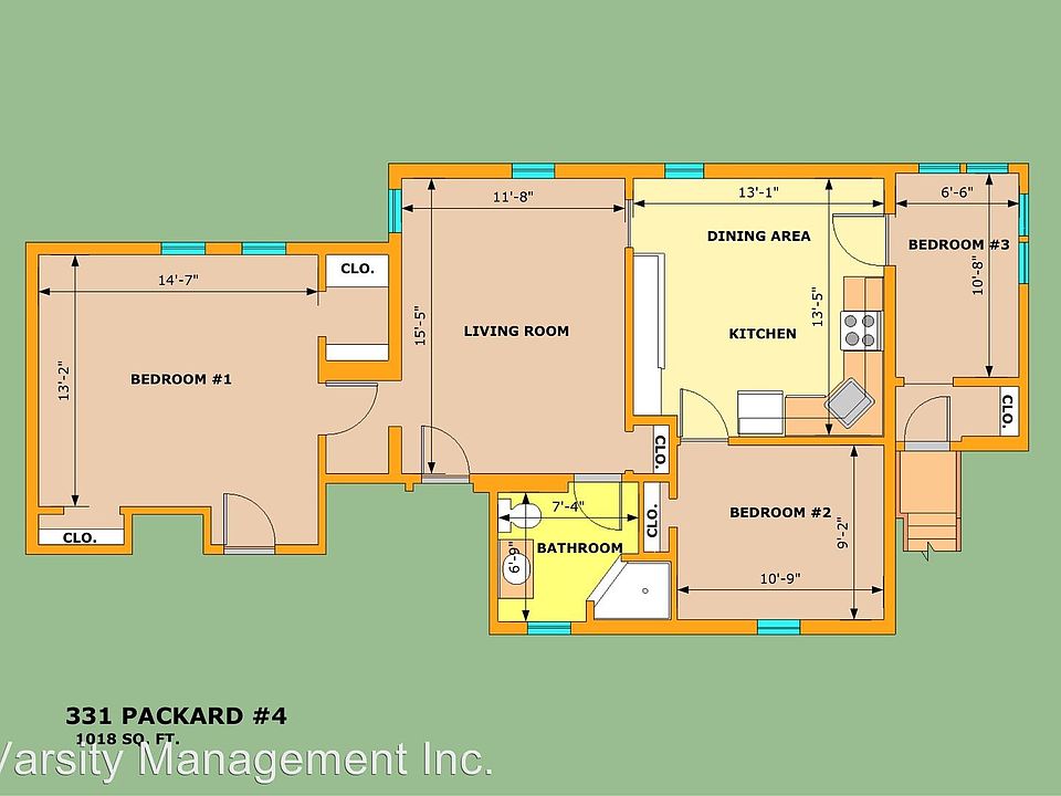 2nd image of 331 Packard St APT 04