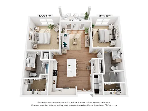 Floor plan B2