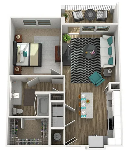Floor plan A1 Live Local