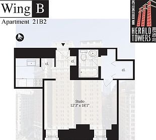 1st image of 50 W 34th St APT 21B2