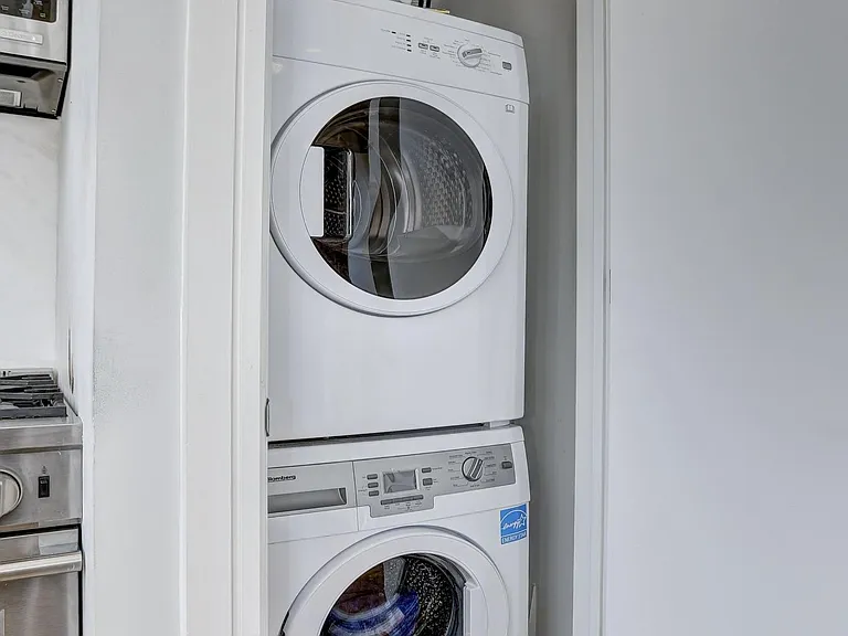 In-unit washer and dryer