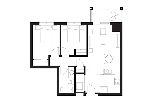 Floor plan Amethyst