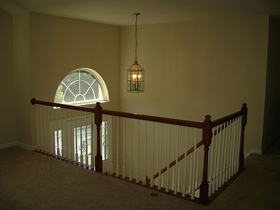 Top Level - Oak Railing