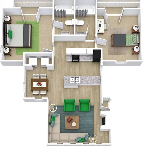 Floor plan The White Oak