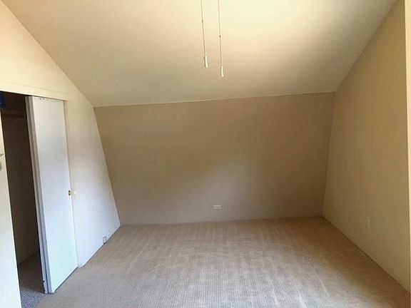 Bedroom with large closet