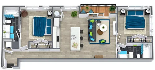 Floor plan B6