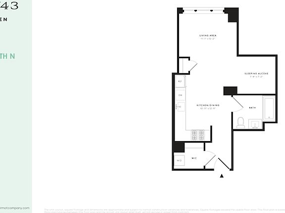 2nd image of 535 W 43rd St Unit North 11n
