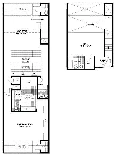 Floor plan Manhattan