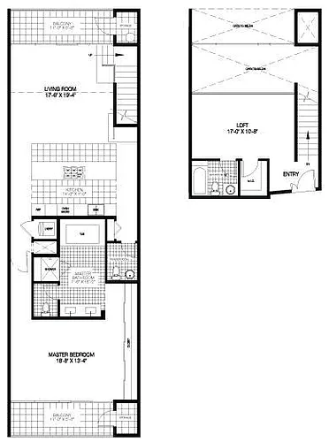 Floor plan Manhattan