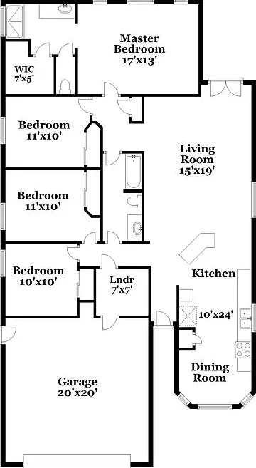 4 bed, 2.0 bath, 1606 sqft, $2,305 — Photo 2