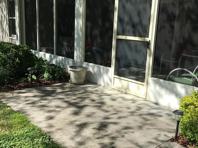 Entrance to Screened Porch and to Rental.