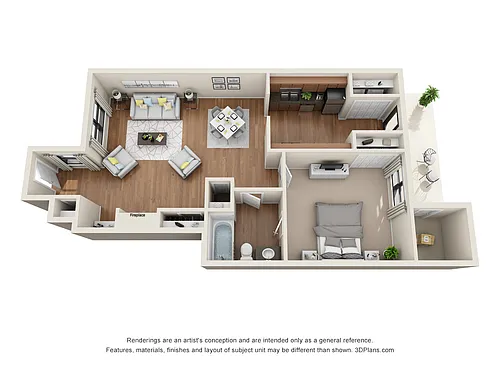 Floor plan A1 - Sloan Franklin