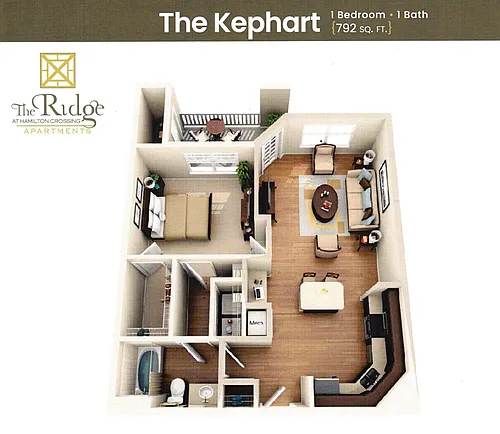 Floor plan The Kephart