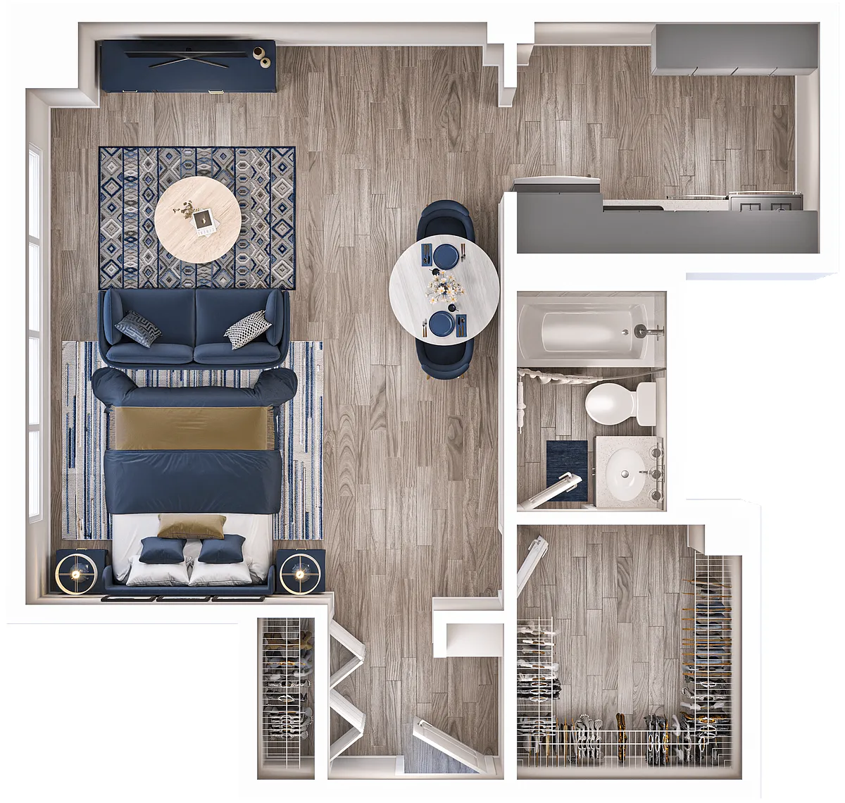 Floor plan S1A