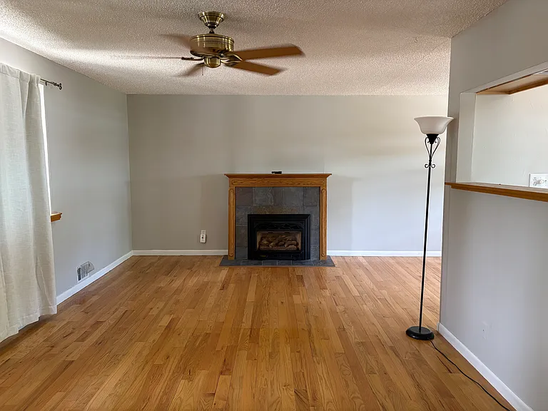 Livingroom - showing gas fireplace