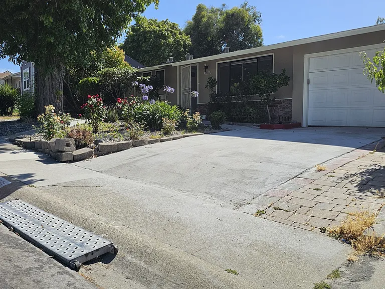Front of the house