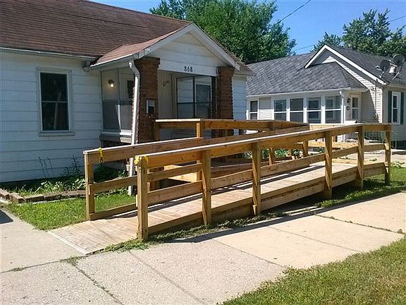 Handicap Ramp at Front Door