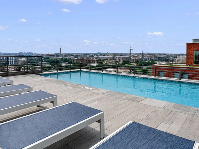 Rooftop pool