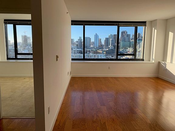 Living room & partial bedroom