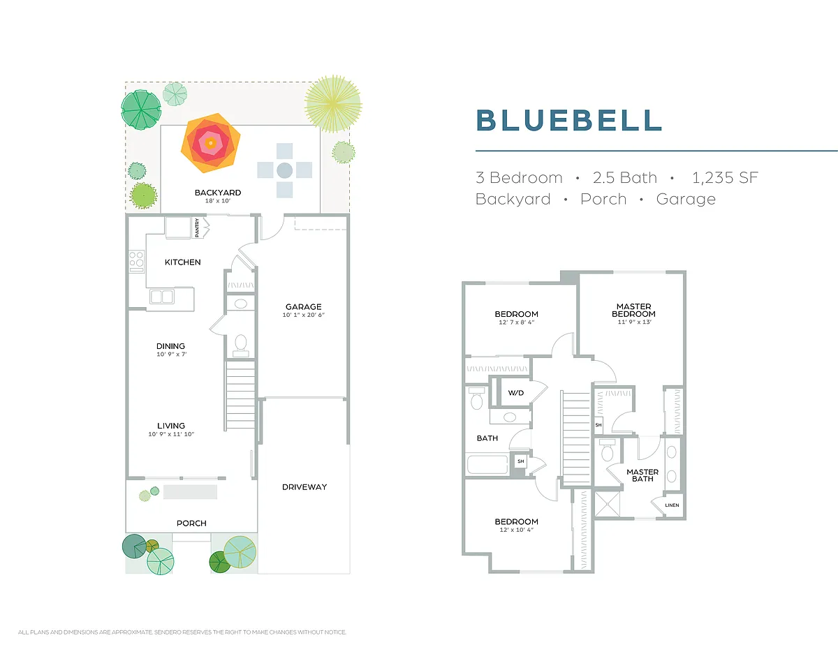Floor plan Bluebell