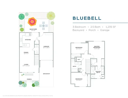 Floor plan Bluebell