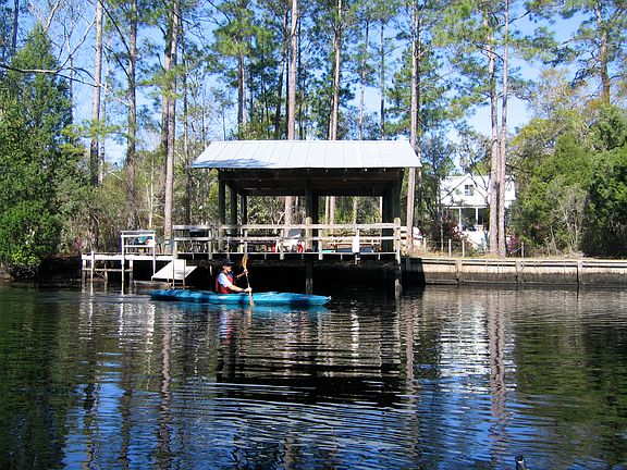 From river to boathouse