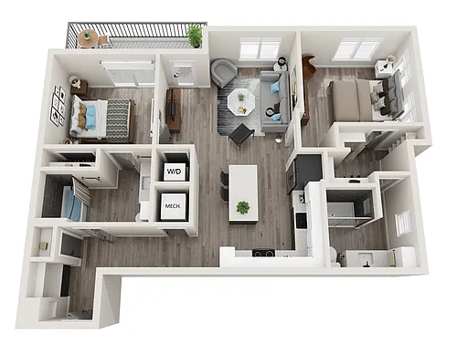 Floor plan B11