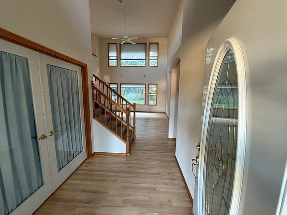Entryway opens up to a spacious living room.