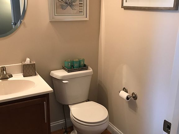 Main floor half bath