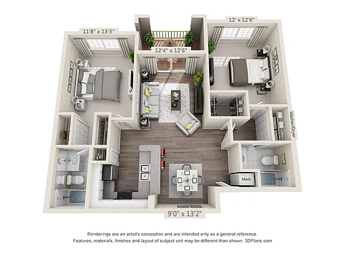Floor plan Dijon