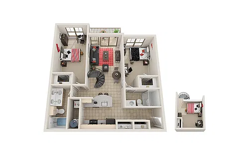 Floor plan B10 Loft