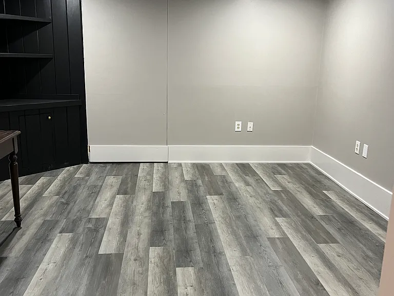 finished basement room 1 - heated and cooled.