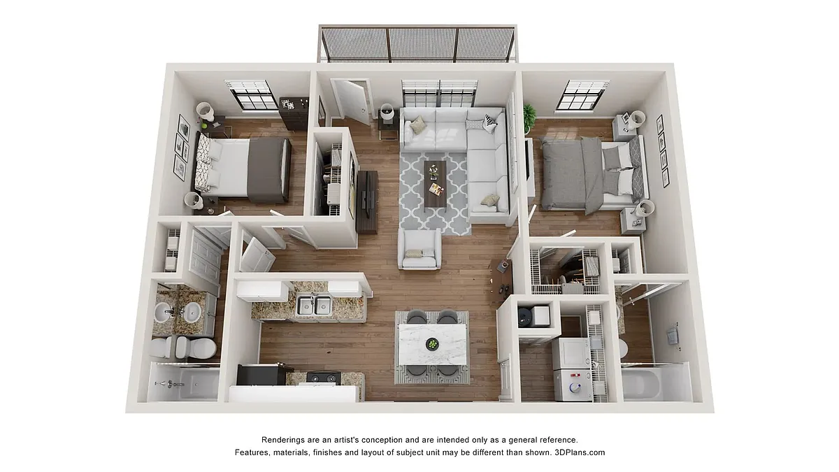 Floor plan The Chateau