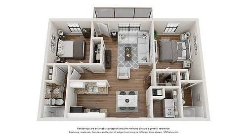 Floor plan The Chateau