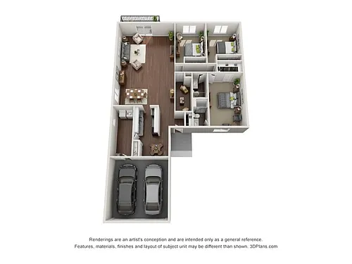Floor plan The Cass