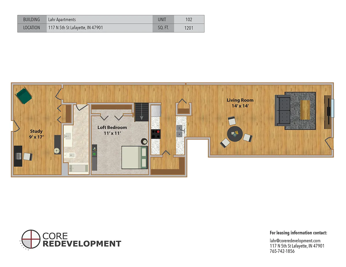 Floor plan 102