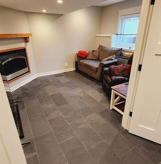 Basement private office space.