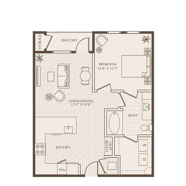 Floor plan A2