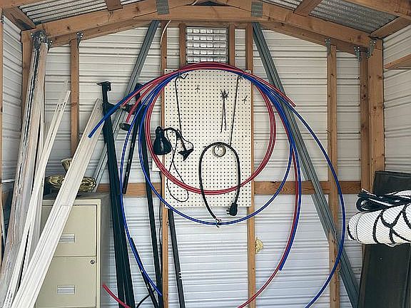 Shed with power 