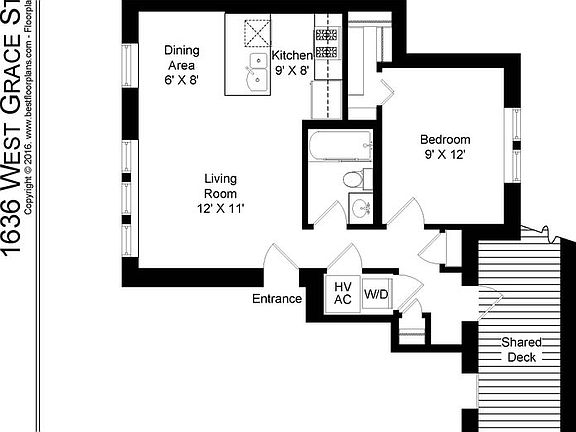 5th image of 1642 W Grace St APT 2
