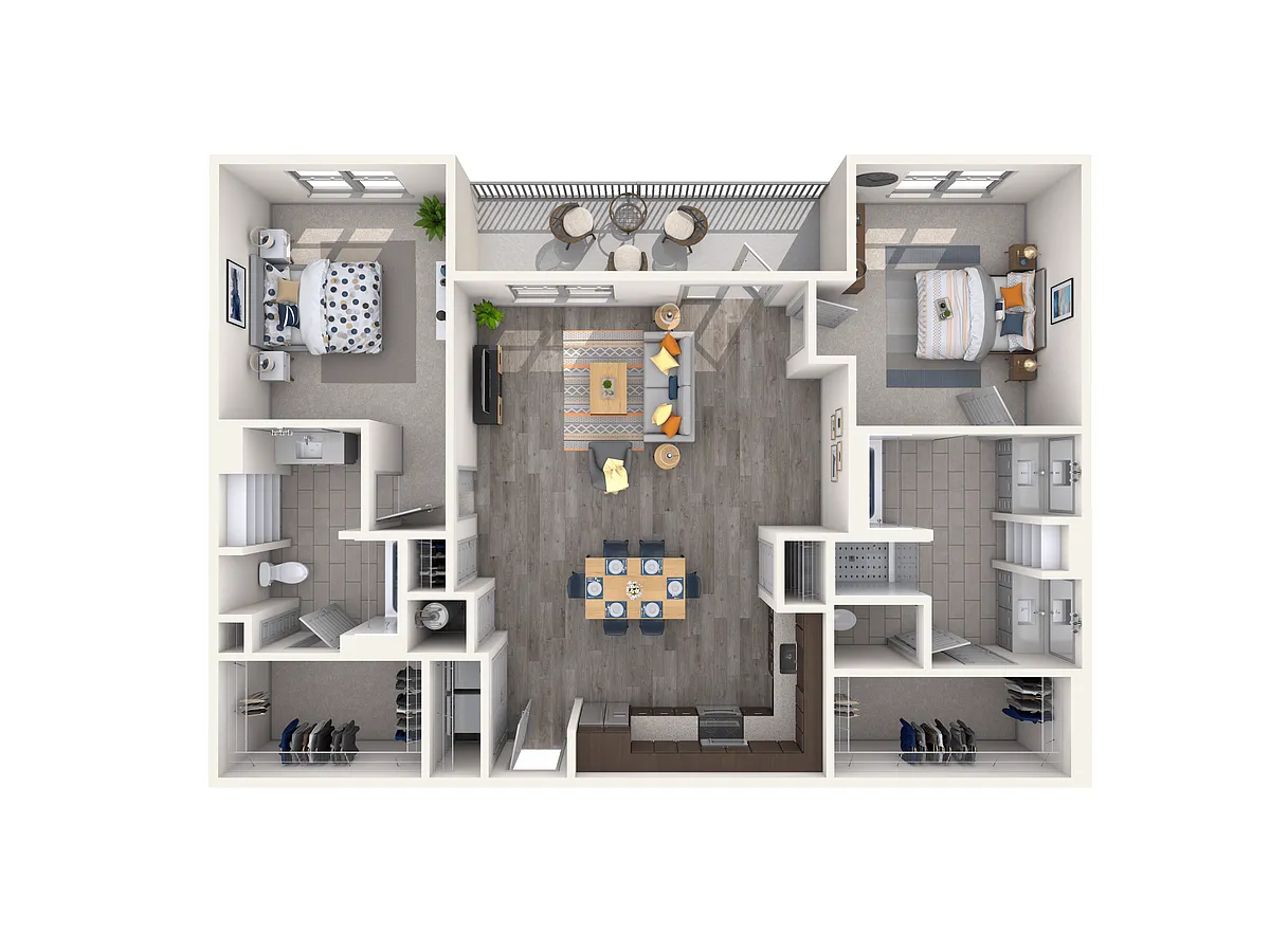 Floor plan Satin