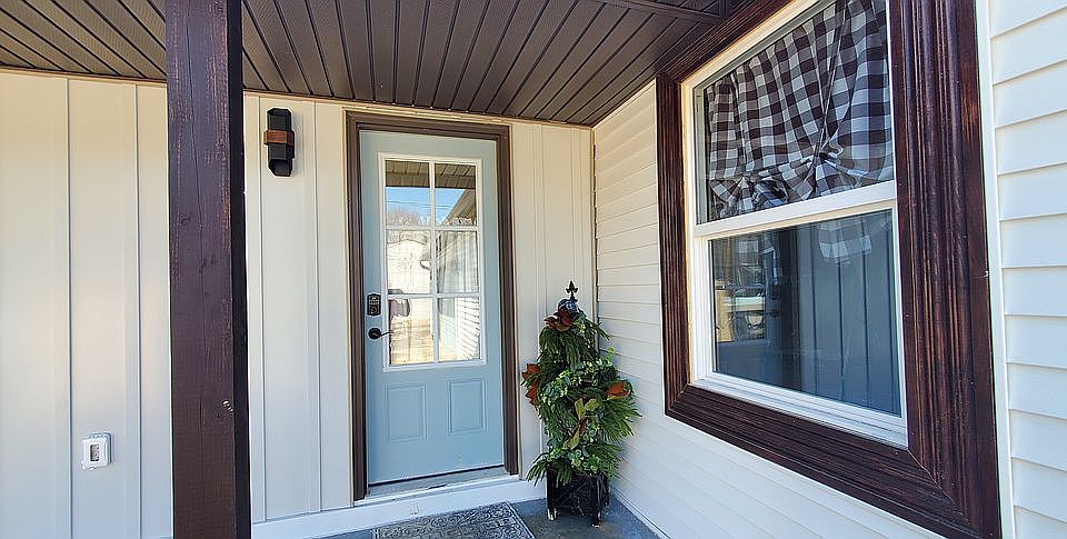 Front door front bedroom