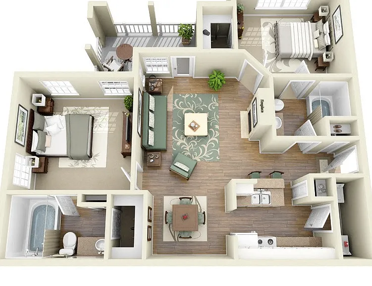 Cypress Lake at Stonebriar Apartments — Photo 16