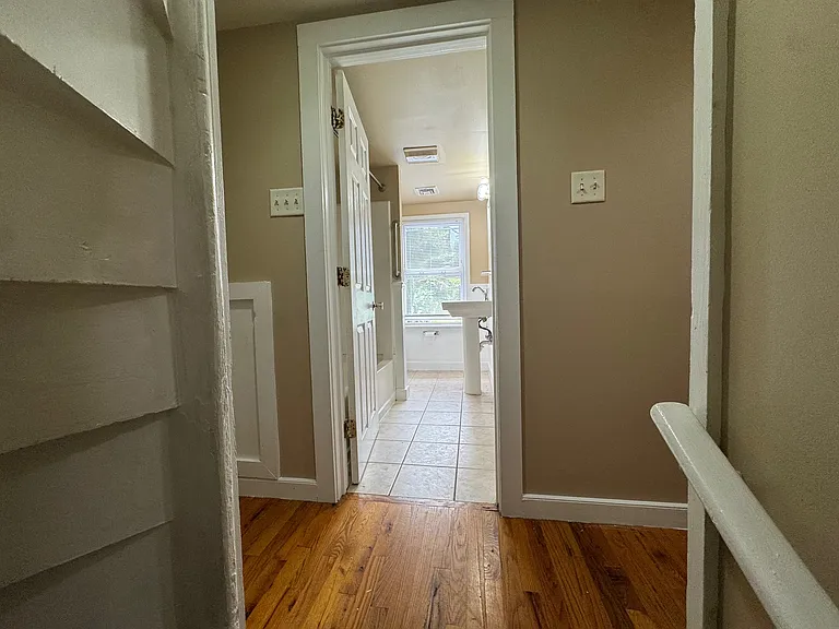 View of Bathroom from steps