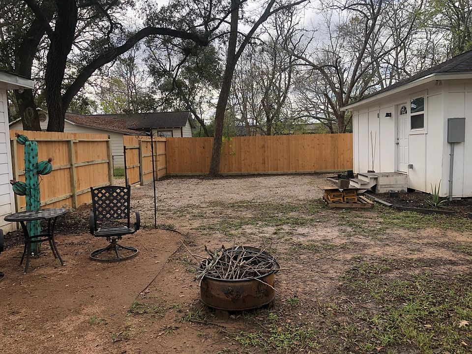 west view of patio